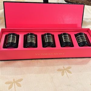 Victoria’s Secret Hard to Find Five Piece Boxed Candle Gift Set. New & Unused.